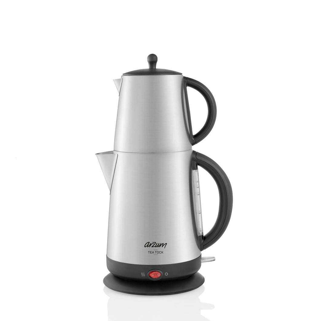 Arzum Caycı AR3072 - Théière turque Eco INOX Teamashinen - Acier Arzum Caycı AR3072 - Théière turque Eco INOX Teamashinen - Acier