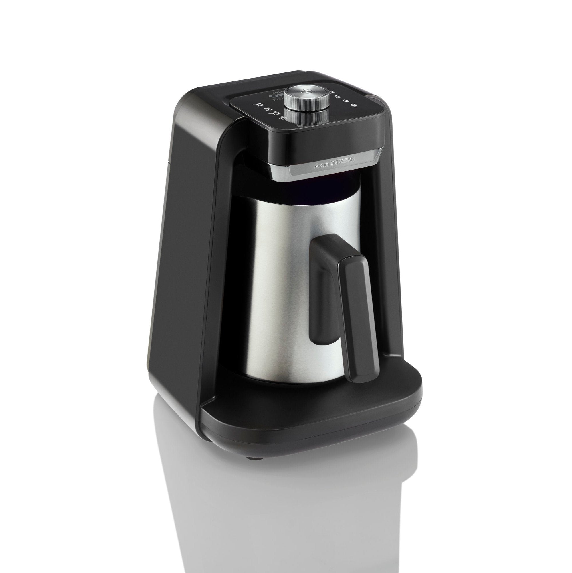 Macchina Per Caffè Turco Arzum Okka - 4 Tazze, Acciaio Inox 18/10, Sistema Antiribollo, Schiuma Perfetta - Foto 4